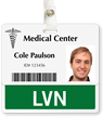 LVN Badge Buddy For Horizontal Identity Cards