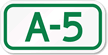 Parking Space Sign A 5