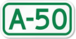 Parking Space Sign A 50