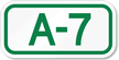 Parking Space Sign A 7