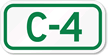 Parking Space Sign C 4