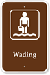Wading   Campground, Guide & Park Sign