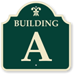 Custom Palladio Building Sign™, 18" x 18"
