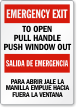 Bilingual To Open Pull Handle, Push Window Label