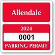 Parking Labels   Design CS3