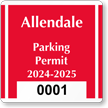 Parking Labels   Design CS6