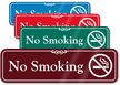No Smoking Designer Sign with Symbol