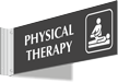 Physical Therapy Corridor Projecting Sign