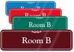 Room Letter B ShowCase Wall Sign