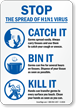 Prevent Swine Flu Sign