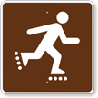 In Line Skating, MUTCD Guide Sign for Campground