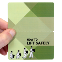 How To Lift Safely with Graphic Wallet Crad