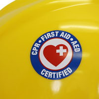 CPR First Aid Certified Decal
