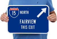 Your Hometown This Exit Custom City Signs