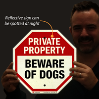 Beware of Dogs Sign
