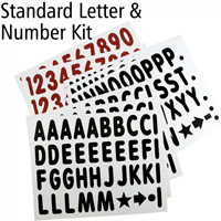 Standard Number and Letter Revitalizer Kit for BigBoss® Roadside Swinger Frames