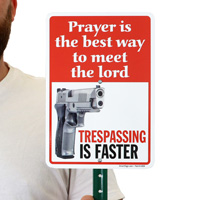 Prayer Sign and Stake Kit