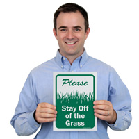 Lawn Protection Sign Pack