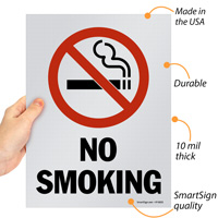 Pack of No Smoking Signs