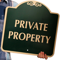 Private Property SignsatureSigns™~