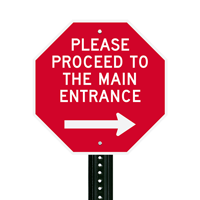 Custom Traffic Metal Sign