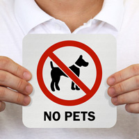 Pool Marker: No Pets Allowed
