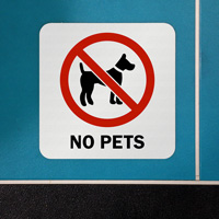 Pool Area Reminder: No Pets Allowed