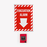 Evacuation Alarm Fire Signs