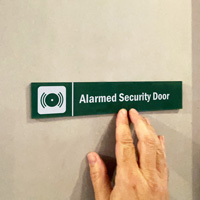 Alarmed Security Sign