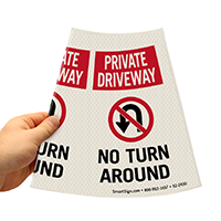 Private Driveway Road Traffic Sign