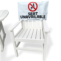 Seat Unavailable - Thank You For Social Distancing