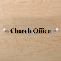 Church Office Sign