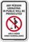 Persons Prosecuted For Urinating Sign
