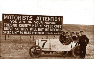 Vintage Speed Limit Sign from Redditpics