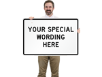 24" x 36" Custom Horizontal Signs