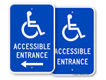 Accessible Entrance Signs