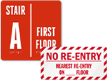 ADA Floor Signs