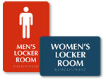 ADA Locker Room Signs