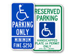 ADA Parking Signs