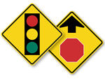 Advance Traffic Control Signs