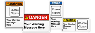 ANSI Z535 Custom Safety Labels