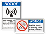 ANSI Notice Labels