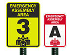 Assembly Area Signs