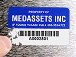 Tamper Evident Barcode Labels