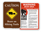 Bear Warning Signs