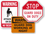 Guard Dog Signs