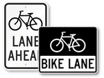 Bike Path Signs