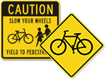 Bike Safety Signs