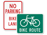 Bike Trail Signs
