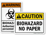 Biohazard Signs